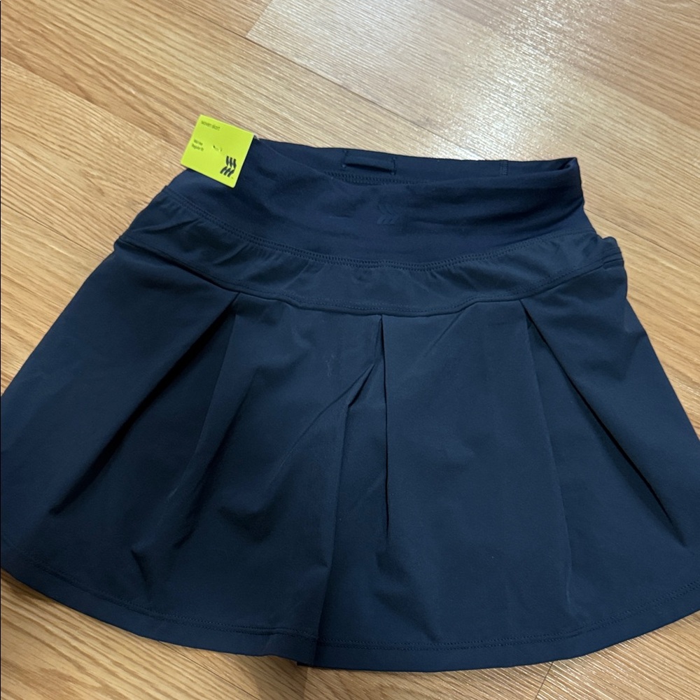 Girls Athletic Skirt with Built-in Shorts - Navy sizeM(8), L, XL, XS..72